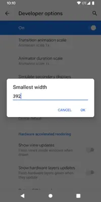 Developer Options Shortcut android App screenshot 2